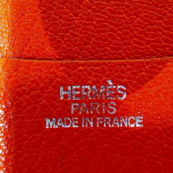 HERMES Agenda GM F Engraved Brand Accessory Notebook Cover Unisex - Picture 4 of 9